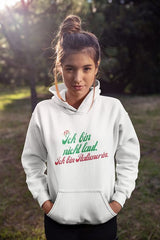Hoodie Unisex Ich bin nicht laut ich bin Italienerin