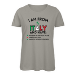 Damen T-Shirt I M FROM ITALY