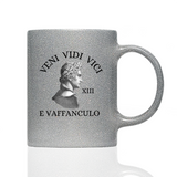 Tasse Glitzer Veni, Vidi, Vici....