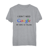 Herren T-Shirt I DON´T NEED GOOGLE!