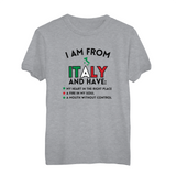 Herren T-Shirt I M FROM ITALY