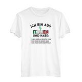 Herren T-Shirt ICH BIN AUS ITALIEN