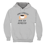 Hoodie Unisex Espresso - Depresso