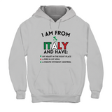 Hoodie Unisex I M FROM ITALY
