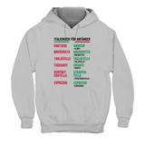 Hoodie Unisex Italienisch für Anfänge