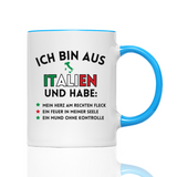 Tasse ICH BIN AUS ITALIEN