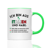 Tasse ICH BIN AUS ITALIEN