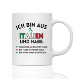 Tasse ICH BIN AUS ITALIEN