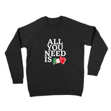 ALL I NEED IS ITALY SWEATER!