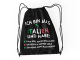 Rucksack ICH BIN AUS ITALIEN