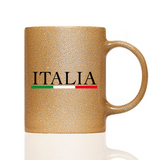 Tasse Glitzer ITALIA TRICOLORE!