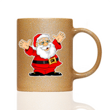 Tasse Glitzer SANTA CLAUS!