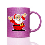 Tasse Glitzer SANTA CLAUS!