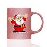 Tasse Glitzer SANTA CLAUS!
