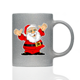 Tasse Glitzer SANTA CLAUS!
