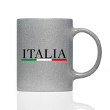 Tasse Glitzer ITALIA TRICOLORE!