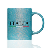 Tasse Glitzer ITALIA TRICOLORE!