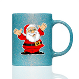Tasse Glitzer SANTA CLAUS!
