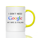 Tasse I DON´T NEED GOOGLE!