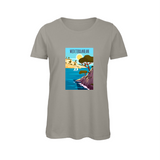 Damen T-Shirt Art Mediterranean