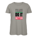 Damen T-Shirt Italians do it better