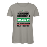 Damen T-Shirt Zwei Sprachen