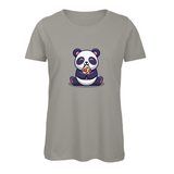 Damen T-Shirt Panda