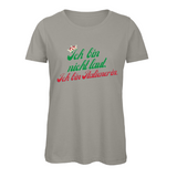 Damen T-Shirt Ich bin nicht laut ich bin Italienerin