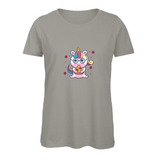 Damen T-Shirt Unicorn Glass