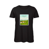 Damen T-Shirt Art Tuscany