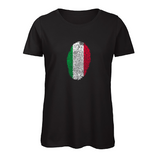 Damen T-Shirt Fingerabdruck