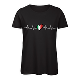 Damen T-Shirt Herzschlag