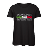 Damen T-Shirt Vaffanculo ist Italienisch für guten tag