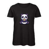 Damen T-Shirt Panda