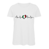 Damen T-Shirt Herzschlag