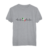 Kinder T-Shirt herzschlag stiefel