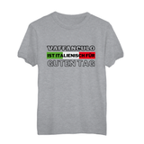 Herren T-Shirt Vaffanculo ist Italienisch für guten tag