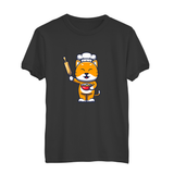 Kinder T-Shirt chef cat