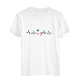 Herren T-Shirt Herzschlag Stiefel