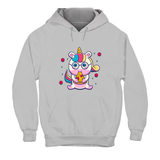 Hoodie Unisex Unicorn Glass