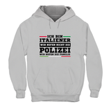 Hoodie Unisex Ich bin Italiener