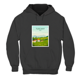 Hoodie Unisex Art Tuscany