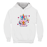 Hoodie Unisex Unicorn Glass