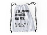 Rucksack Werden nie gezählt