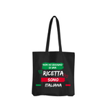 Tasche Non ho bisogno di una Ricetta