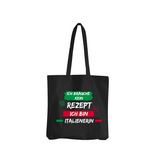 Tasche Ich brauche kein Rezept