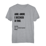 Herren T-Shirt NON SI CONTANO MAI