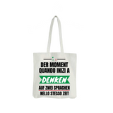Tasche Zwei Sprachen