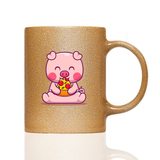 Tasse Glitzer Pig