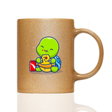 Tasse Glitzer Turtle